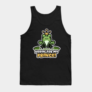 Frog Prince Fables: Ribbit Royalty Collection Tank Top